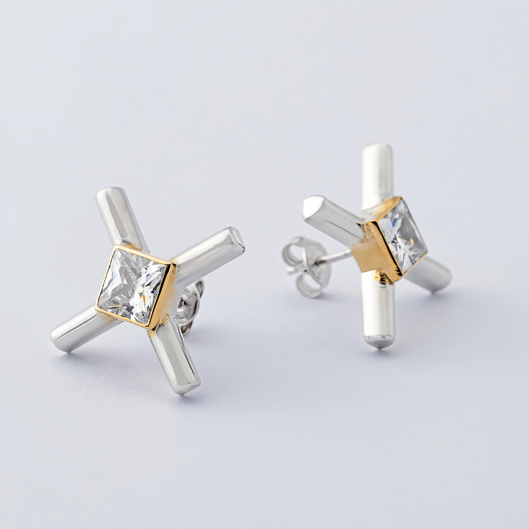 sparkle earrings dekupe