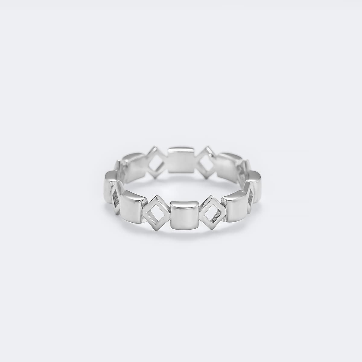 silhouette 4,5 mm silver ring katalog