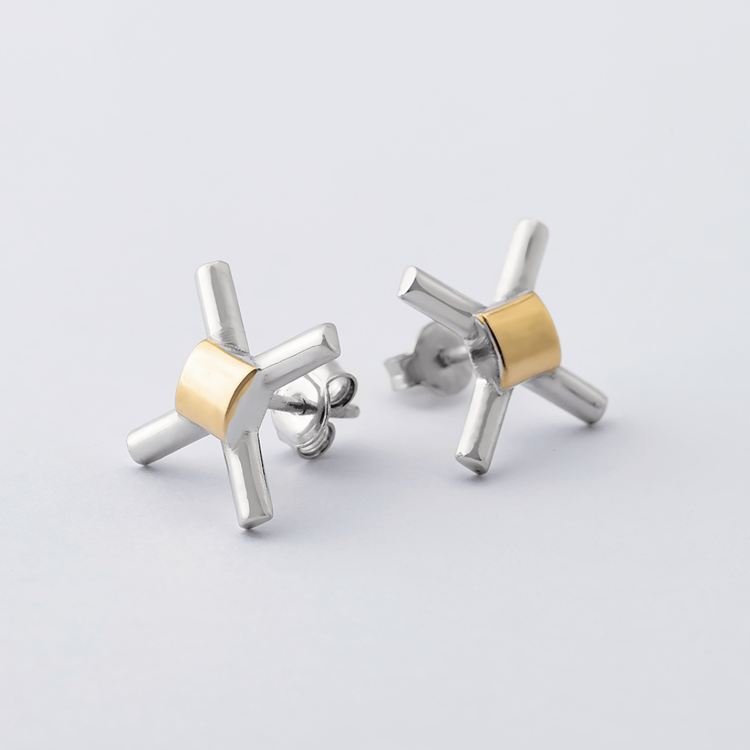 x earrings dekupe
