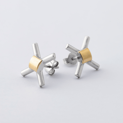 x earrings dekupe